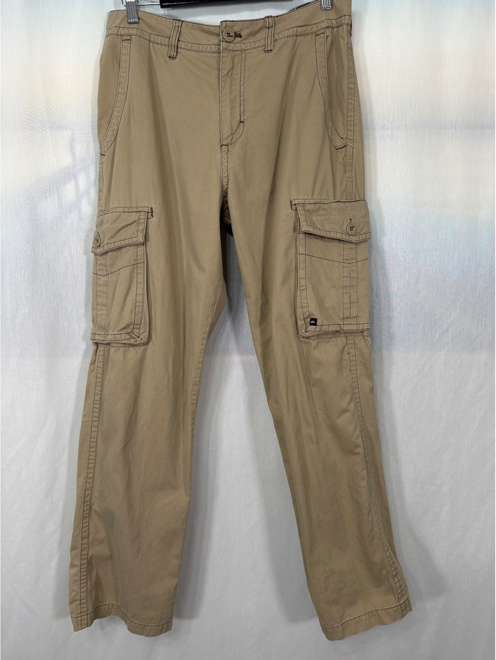 Quiksilver Khaki Cargo Pants Men's 32